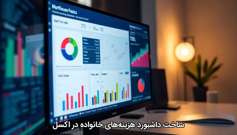 ساخت داشبورد هزینه‌های خانواده در اکسل