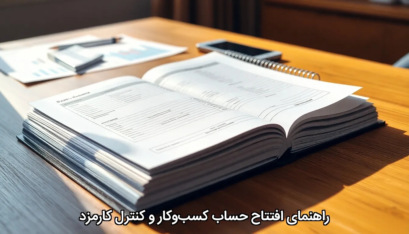 راهنمای افتتاح حساب کسب‌وکار و کنترل کارمزد