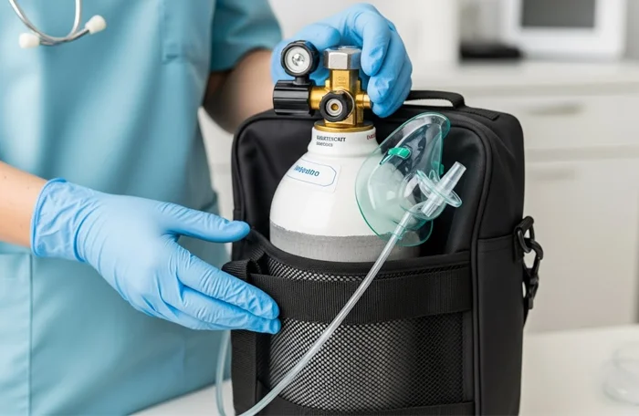 کپسول اکسیژن پرتابل چیست؟ روش استفاده و حمل صحیح کپسول اکسیژن پرتابل چیست؟