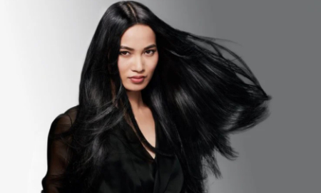 رنگ موی مشکی طبیعی