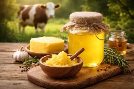 بررسی خواص روغن گاوی از نگاه طب سنتی و موارد مصرف آن