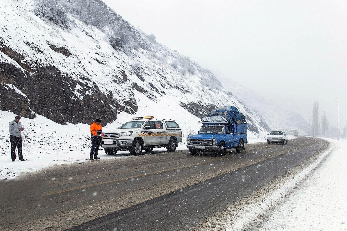 رانندگان مراقب باشند/ برف و باران در ۱۰ استان ادامه دارد