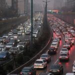 وضعیت ترافیکی تهران / ترافیک اکثر بزرگراه‌ها و معابر روان هستند