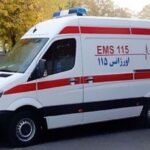 برخورد پرتابه موشکی با آمبولانس اورژانس در بوشهر