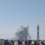 فوری / بمباران مناطقی در غرب تهران + عکس