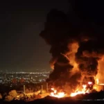 آتش، دود و خسارت در مرکز صنایع نظامی رافائل در پی حملات گسترده ایران