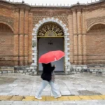 بارش باران بهاری در حافظیه و سعدیه شیراز+ عکس