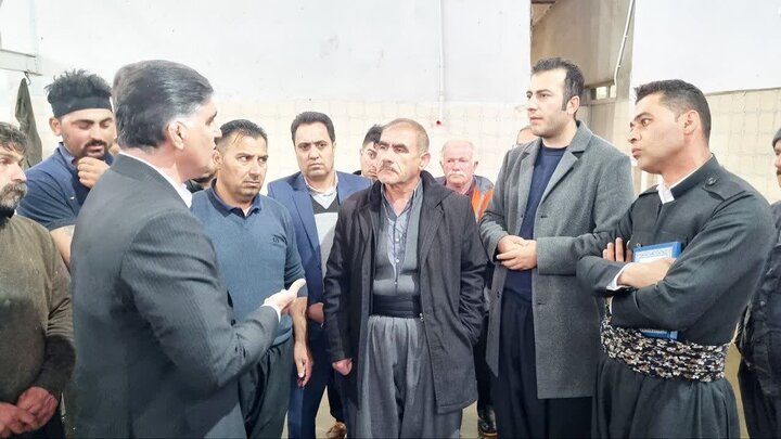 بازدید فرماندار پاوه از کشتارگاه و تأکید بر حفظ الگوی کشتار بهداشتی