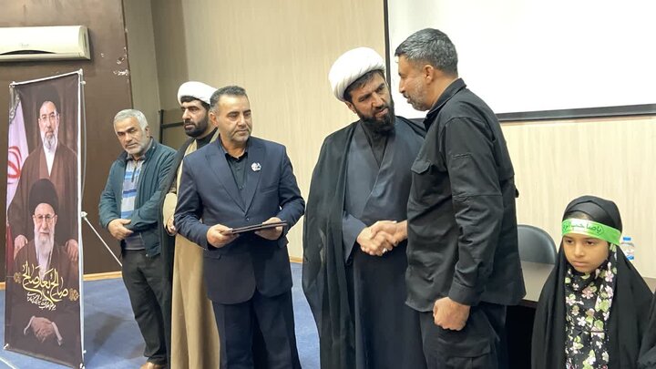 حضور خانواده شهید محمد لقمان در گرگان