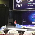 خسارت وارده به سالن ایرانیان وزنه‌برداری پس از بمباران + عکس