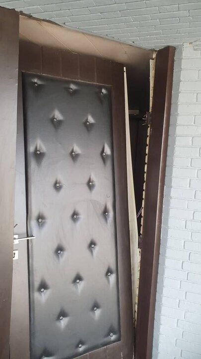 خسارت وارده به سالن ایرانیان وزنه‌برداری پس از بمباران + عکس