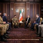 دیدار فرمانده ارتش پاکستان با رئیس جمهور