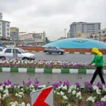 دیوارنگاره جالب میدان انقلاب در پاسخ به ضرب‌الاجل ترامپ+ عکس