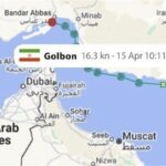 عبور کشتی ایرانی «گلبن» از تنگه هرمز، علیرغم تهدید آمریکا