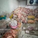 معدوم‌سازی ۷۷۰۰ کیلوگرم مواد خام دامی غیربهداشتی در تبریز