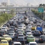 وضعیت تردد معابر و بزرگراه های تهران اعلام شد