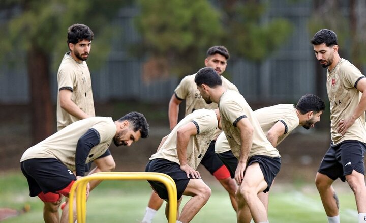 پایان فصل پرسپولیس با حضور حدادی در تمرین