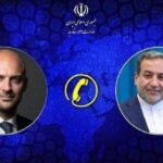 گفتگوی تلفنی عراقچی با وزیر امور خارجه فرانسه برای دستیابی به یک راه‌حل دیپلماتیک