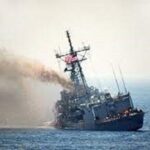 آتش‌سوزی در یکی از ناو‌های آمریکا