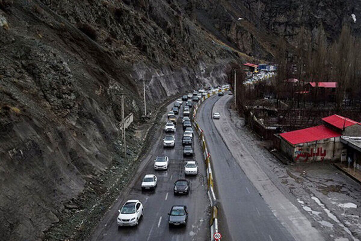 جاده کندوان و آزادراه تهران – شمال یک‌طرفه شد