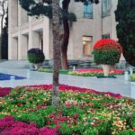 تصویر زیرخاکی از منظره برفی اطراف دروازه دولت در دوره قاجار+ عکس