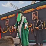 اجرای نمایش آیینی برای زائران پیاده امام رضا(ع) در مشهد