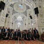 تجدید میثاق مدیران نظام سلامت با آرمان‌های رهبر شهید در جوار حرم رضوی