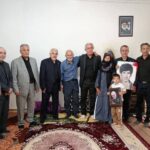 دیدار مشاور استاندار آذربایجان شرقی با آزادگان سرافراز تبریز
