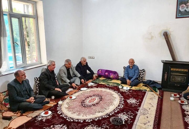 دیدار مشاور استاندار آذربایجان شرقی با آزادگان سرافراز تبریز
