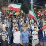 طنین «الله اکبر» در اجتماع شبانه قروه