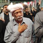 عزاداری به سبک «سیستانی ها» در حرم مطهر رضوی در شب شهادت امام رضا(ع)