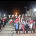 تجمع مردم چرام در صد و نود و نهمین شب مقاومت