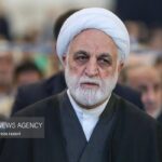حضور رئیس قوه قضاییه در مراسم تشییع و خاکسپاری آیت‌الله شبیری زنجانی