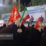 شیروان کماکان میزبان اجتماع شبانه مردم در حمایت از ایران عزیز