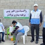 طرح واکسیناسیون طیور بومی علیه بیماری نیوکاسل در دشتستان اجرا شد