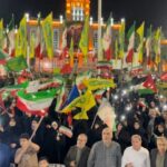 دویست‌وهفدهمین تجمع شبانه مردم تبریز در بیعت با رهبری