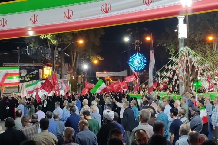 موج دویست و چهاردهم حضور لنگرودی‌ها در میدان